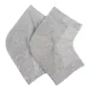 Meias de algodão respiráveis com cobertura de calcanhar em gel SEBS, proteção de calcanhar, meia de calcanhar parcial, meias anti-rachaduras, meias para os pés
