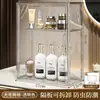 Caja de almacenamiento de cosméticos, caja de exhibición extragrande, a prueba de polvo y antioxidación, gabinete de almacenamiento para muñecas, figuras y bolsos