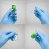 Frascos com tubo dispensador de pó de água controlada de grau médico 2/3/5/6/7/8/10/15/20ml com tampas de rasgar