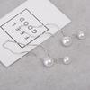 Pearl Ear Line Original Handmade Brincos Brincos Mulheres Onduladas Long Tassel Brincos Brincos