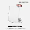 Painel de Memorandos para Mesa de Trabalho Suporte de Exibição Quadro de Notas Apagável para Mesa de Escritório Quadro de Mensagens Simples Cor Sólida