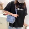 Bolso cuadrado pequeño de nailon, moderno, fresco y bonito, para compras de estudiantes, bandolera de estilo occidental simple para mujer, 2022
