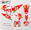 Personalizado para 19-22 KTM SX250F EXC Kaiming Hengjian Bosuer X6 Mingfu Adesivos de Motocicleta