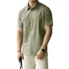 [Liquidación/Sin Devoluciones ni Cambios] Camisa Ligera Transpirable de Secado Rápido para Hombre Casual de Negocios Top con Cuello Campana