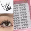 Set de Pestañas Postizas Transfronterizo, Gran Capacidad, Ligeras y Delgadas, Pestañas Postizas de Caña Pequeña, Atmósfera de Puro Deseo, Sin Carga para los Ojos