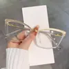Gafas que Cambian de Color con Filtro de Luz Azul, Monturas Metálicas Retro Ojo de Gato, Moda Americana Transfronteriza, Gafas de Alta Gama Europeas y Americanas