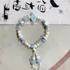 Suministro de fábrica pulsera retro estilo nacional puesto de joyería de cerámica suministro directo en vivo nueva pulsera china