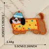Nueva Etiqueta Bordada Parche Bordado Cachorro Lindo Autoadhesivo DIY Funda para Teléfono Móvil Accesorios Creativos Parche de Tela para Manualidades al por Mayor