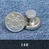 Botón de Jeans Metálico Redondo de Palanca para Pantalones de Mujer, Sin Coser, Sin Clavo, Accesorios de Sujetador para Ajuste de Cintura