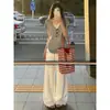 Conjunto Completo de Atuendo de Verano 2026 Estilo Coreano Maduro pero Juvenil Nicho Único Súper Atractivo Reductor de Edad Conjunto de Top Conjunto de Dos Piezas