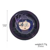Halloween Transfronterizo Popular Fantasma Animado Mamá Caroline Dibujo Animado Broche Colgante de Llave de Metal Pulsera de Libélula