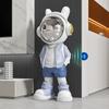 Astronauta Aterrizaje de Astronauta Gran Decoración Edición WIFI Sonido Inteligente Sala de Estar Dormitorio Mueble de TV Decoración Lateral