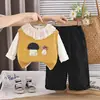 Conjunto de Otoño para Niñas 2026 Nuevo Elegante Chic Ropa Infantil de Primavera y Otoño Chaleco Suéter para Bebé Conjunto de Tres Piezas