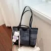 Bolsa Tote de Gran Capacidad para Mujer 2026 Primavera Nueva Casual Versátil Bolso de Hombro para Estudiantes Universitarios que Van a Clase