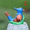 Puesto de viaje de pájaro acuático de arena púrpura Yuerui silbato de animal creativo decoración de pájaro silbato de cordón de cerámica lugar escénico Memorial