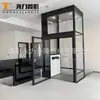 Elevador de Casa Auto-Construida para Villa, Elevador Hidráulico para Segundo y Tercer Piso de Loft, Elevador Doméstico Simple Pequeño sin Foso para Interiores