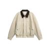 Ropa de Hombre Beijie Estilo Americano Marca de Tendencia Otoño 2025 Nuevo Chaqueta de Gamuza con Bloques de Color Retro Chaqueta Moderna para Hombre