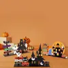 Decoración de Halloween Dibujos Animados Letrero de Madera Castillo Decoraciones de Mesa Decoraciones de Fiesta Fantasma Calabaza Lápida Letrero de Madera Adornos