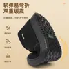 Sapatos de pano de Pequim antigo masculinos de algodão inverno com mais veludo espessados antiderrapantes quentes botas de algodão para pai sola macia sapatos para idosos dropshipping