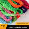 Corda elástica fina de cor de cabelo liso de fábrica, elástico fino, elástico, ponto de costura, fio fino elástico alto