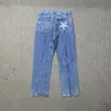 Atacado de Exportação Transfronteiriça Calça Esportiva Casual Estampada com Logo de Carta da Ilha de Alcatraz para Homens e Mulheres, Calça Casual Versátil para Casais