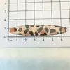 Pinza para el Cabello con Flequillo de Lazo Estampado de Leopardo Linda Elegante Moderna Niña Pinza Lateral Pinza Bb Tocado Accesorios para el Cabello Accesorios DIY