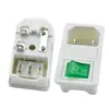 Ac-01 Producto Certificado Clase II CCC Socket Tres en Uno Tipo Tarjeta 2 Pines Todo Cobre Fusible Único con Luz Sin Cable a Tierra