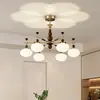 Lámpara de Araña para Sala de Estar 2025 Nueva Luz Principal de Alta Gama para Comedor Estilo Mid-Century Personalizada Creativa para Hogar Luz para Dormitorio Principal