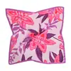 Nuevo pañuelo de seda para mujer de 70*70 para primavera y verano, bloqueador solar, cuadrado pequeño, flor grande estampada, pañuelo fino y ligero para protección solar, banda para el cabello