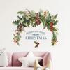 Amazon comercio exterior corona navideña de semicírculo celebración sorpresa festiva decoración embellecimiento dormitorio habitación sala de estar venta al por mayor