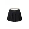 Xichen Pre-venta Nueva Falda Plisada de Tenis Falda Corta de Bádminton Falda Antiexposición con Pantalones Cortos Integrados