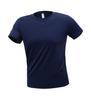 Primavera e verão 2024 586 protetor solar seda gelada 180g gola redonda manga curta camiseta grupo vestuário macacão casual esportivo cor sólida