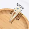Grampo de Cabelo Varinha Mágica de Strass Estilo Japonês de Alta Qualidade, Presilha Lateral para Franja, Grampo de Cabelo Personalizado e Estiloso com um Toque de Sofisticação