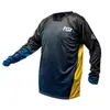 Ropa de Ciclismo Transfronteriza de Manga Larga, Ropa Off-Road para Bicicleta de Montaña, Camisetas de Motocicleta, Ropa de Descenso Transpirable de Secado Rápido, Ropa de Carrera de Verano