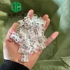 Oubo Suministros Empaque de Anillos Pall de Plástico, Empaque de Anillos Pall de Material Pfa para Tratamiento de Aguas Residuales