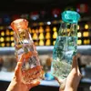 Taza Creativa de Celebridad de Internet, Taza de Cristal con Diamantes Ins, Taza de Vidrio de Colores para Pareja, Vaso de Agua Publicitario para Regalo, Vidrio Resistente al Calor