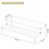 Expositor Acrílico Bubble Mart Rack de Exibição de Armazenamento de Caixas Surpresa Rack de Exibição de Bonecas de Mão Rack de Armazenamento de Exibição