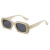 Gafas de Sol Estilo Similar a Wang Jiaer para Hombre y Mujer, Moda de Alta Gama, Gafas de Sentido, Protección Ultravioleta Retro Populares en Internet Europeas y Americanas, Gafas de Sol Estilo Coreano