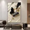 Pintura Decorativa de Sala de Estar de Luxo Leve de Alta Qualidade Pintura de Parede para Pendurar Moderno Minimalista Borboleta Restaurante Corredor Entrada Fundo de Sofá