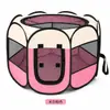 Valla Octagonal para Mascotas, Habitación de Maternidad para Gatos, Jaula de Cría Plegable, Tienda de Mascota Transpirable de Malla, Suministro Transfronterizo al por Mayor