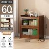 Estante de Livros de Chão Estante Doméstica Simples de Mesa Armário de Armazenamento Multicamadas com Porta à Prova de Poeira Display de Parede Novo Produto