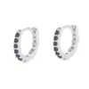 Brincos Clássicos de Diamante Colorido Mais Vendidos na Amazon Europeia e Americana, Brincos e Acessórios Elegantes de Alta Qualidade