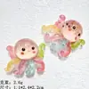 Resina Transparente Estrella de Cinco Puntas Crema Funda para Teléfono Delfín Estrella Accesorios para el Cabello DIY Cordón de Cuero Materiales para Joyería Accesorios