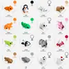 Juguetes de Animales Mini Multicolor Impresos en 3D Actividades Populares Transfronterizas Modelo Artificial Se Pueden Usar para Decorar Escenas Microscópicas