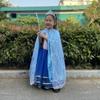 Capa Nueva de Primavera y Otoño para Mujer, Chal de Princesa Frozen Aisha, Capa con Capucha para Bebé, para Ver el Cumpleaños, Actuación
