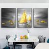 Pintura Decorativa de Restaurante, Pintura para Pendurar na Cozinha, Mesa de Jantar, Parede de Fundo de Hotel, Frutaria de Duas Partes, Tríptico Moderno Simples