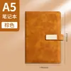Caderno A5 com Fecho Magnético, Logo Personalizável, Estilo Simples para Negócios, Bloco de Notas Espesso, Livro de Registro para Reuniões de Trabalho