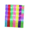 Suministro del Fabricante 48cm Tamaño Mediano Palo Luminoso Festival de Música Portátil Luz Electrónica Palo de Animación Colorido Parpadeante