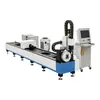 Máquina de Corte Láser de Tubos de Metal Pequeña Cortadora de Tubos Totalmente Automática Taladro CNC Máquina de Corte Láser de Tubos de Metal de Fibra Óptica
