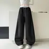 Ropa Infantil Estilo Primavera Pantalones para Niñas para Niños Medianos y Mayores, Estudiantes de Secundaria, Nuevos Pantalones de Punto Rectos Casuales Primavera y Otoño 2026